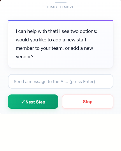In-app guidance interface